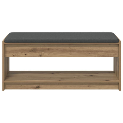 Hallbänk Artisan Ek 103 x 38 x 45 cm och Tyg