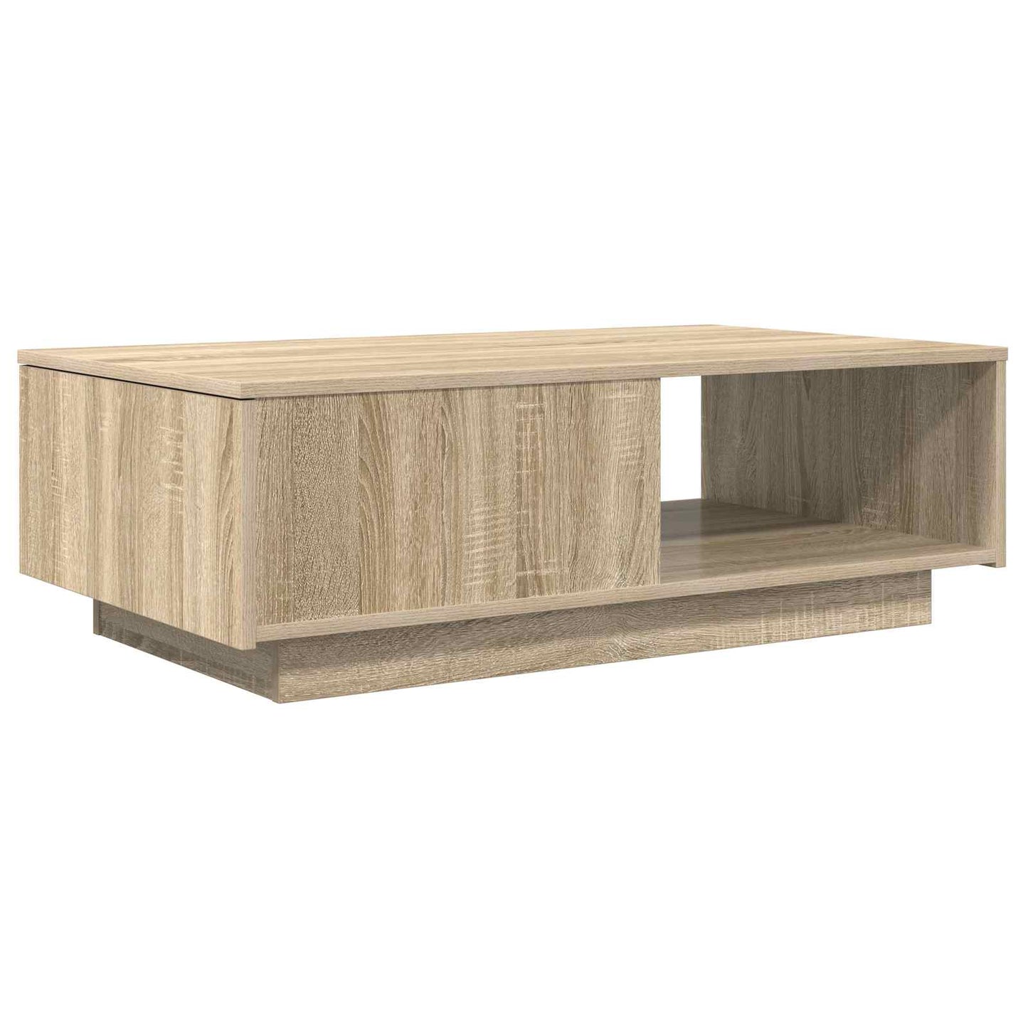 Soffbord Sonoma Ek med låda 95 x 55 x 31 cm