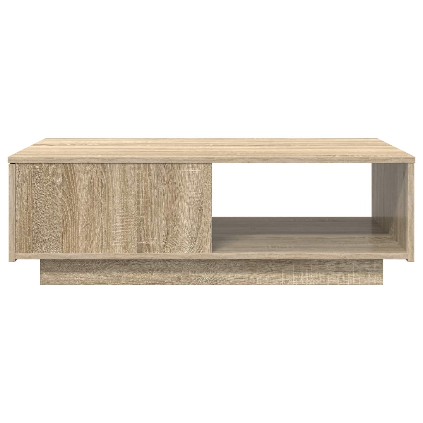 Soffbord Sonoma Ek med låda 95 x 55 x 31 cm