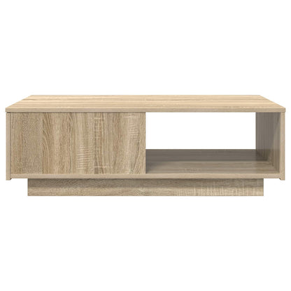 Soffbord Sonoma Ek med låda 95 x 55 x 31 cm