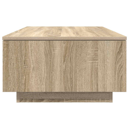 Soffbord Sonoma Ek med låda 95 x 55 x 31 cm