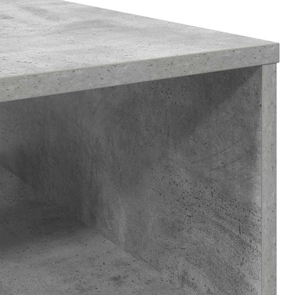 Soffbord Betonggrå med låda 95 x 55 x 31 cm