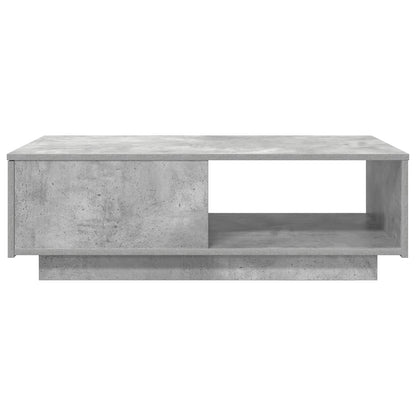 Soffbord Betonggrå med låda 95 x 55 x 31 cm