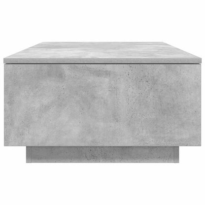 Soffbord Betonggrå med låda 95 x 55 x 31 cm