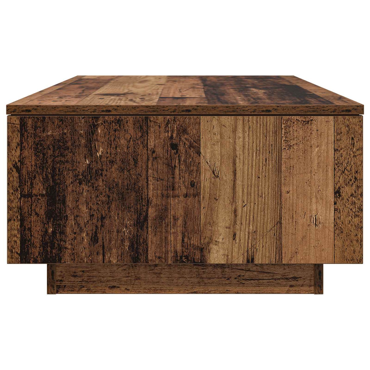 Soffbord Åldrat Trä med låda 95 x 55 x 31 cm