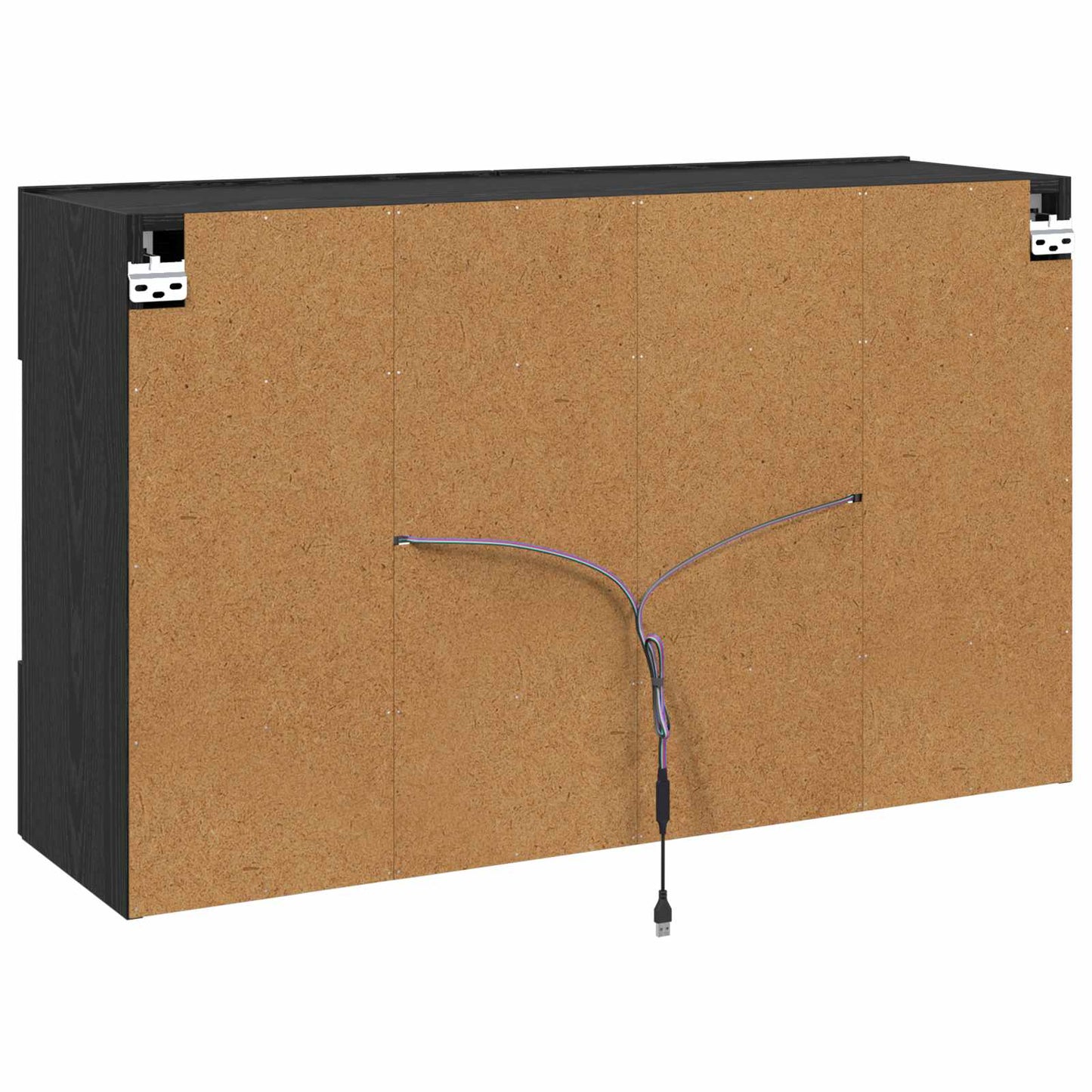 TV-Möbel Svart Ek TV Vägghylla 98,5 x 30 x 60,5 cm