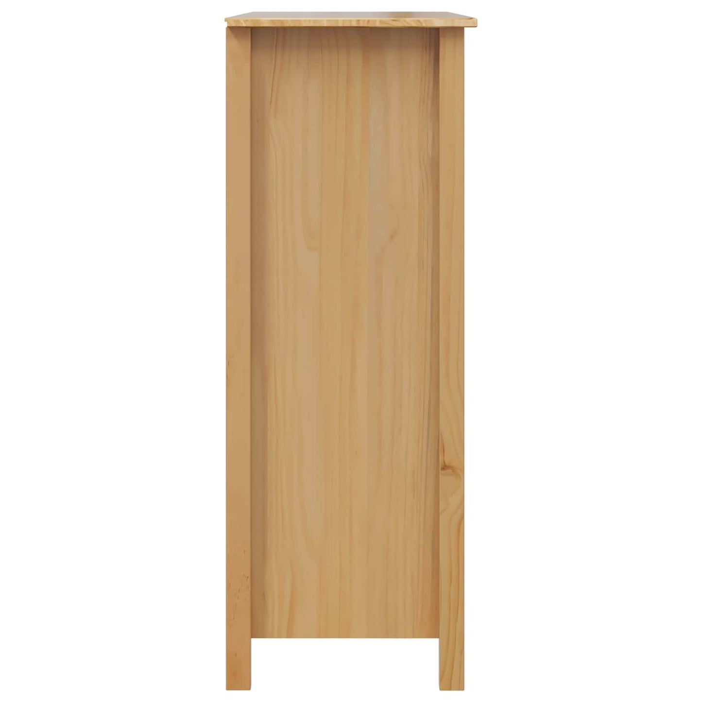 Vinskåp HILL Honung brun 79,5 x 40 x 107,5 cm Massiv furu