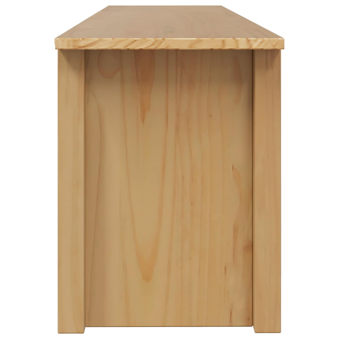 TV-ställ HILL Honung brun 158 x 40 x 39.5 cm Massivt furu