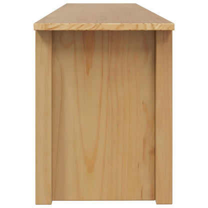 TV-ställ HILL Honung brun 158 x 40 x 39.5 cm Massivt furu