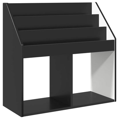 Bokhylla Svart Barnbokhylla Svart 72,5 x 29,5 x 69 cm