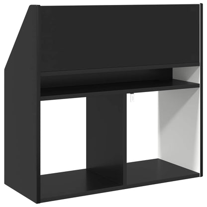 Bokhylla Svart Barnbokhylla Svart 72,5 x 29,5 x 69 cm