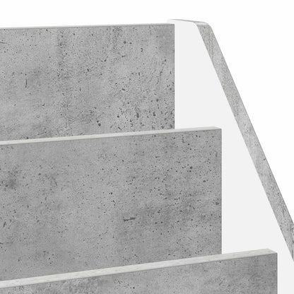 Barnbokhylla Betonggrå 72,5 x 29,5 x 69 cm