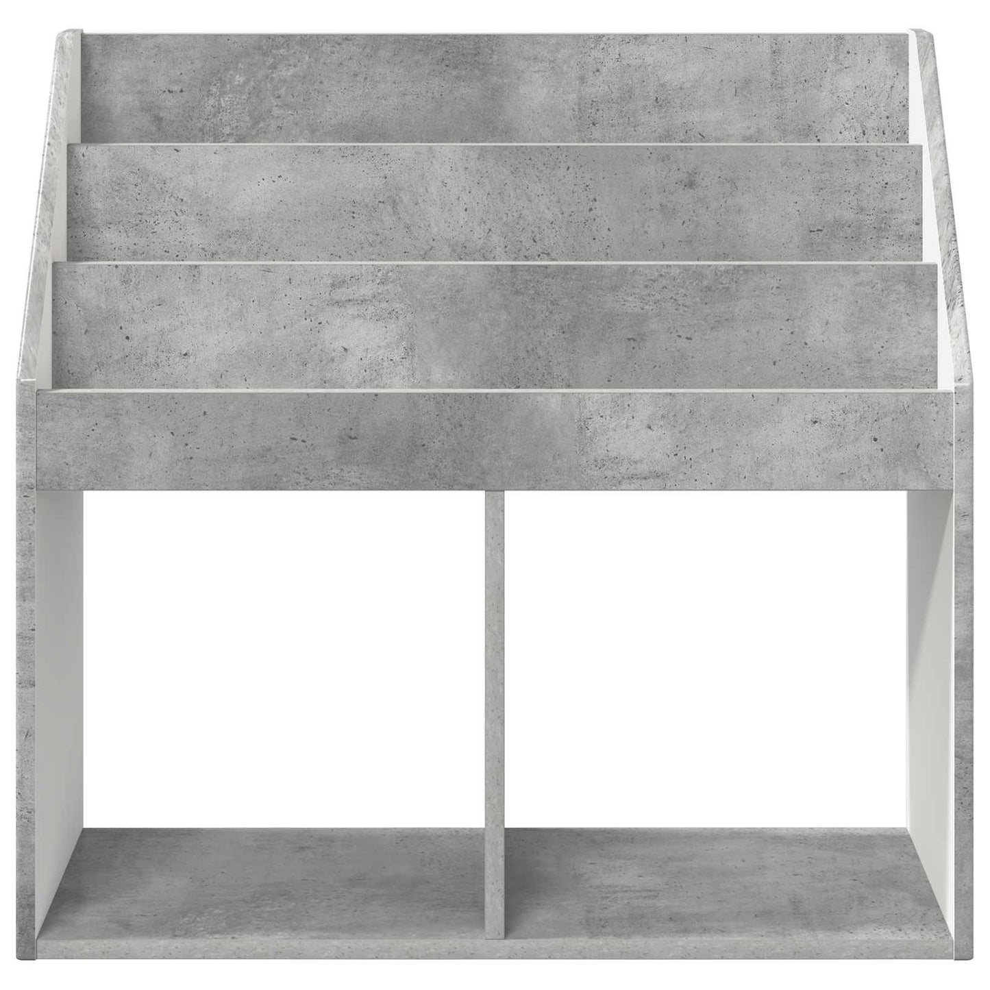 Barnbokhylla Betonggrå 72,5 x 29,5 x 69 cm