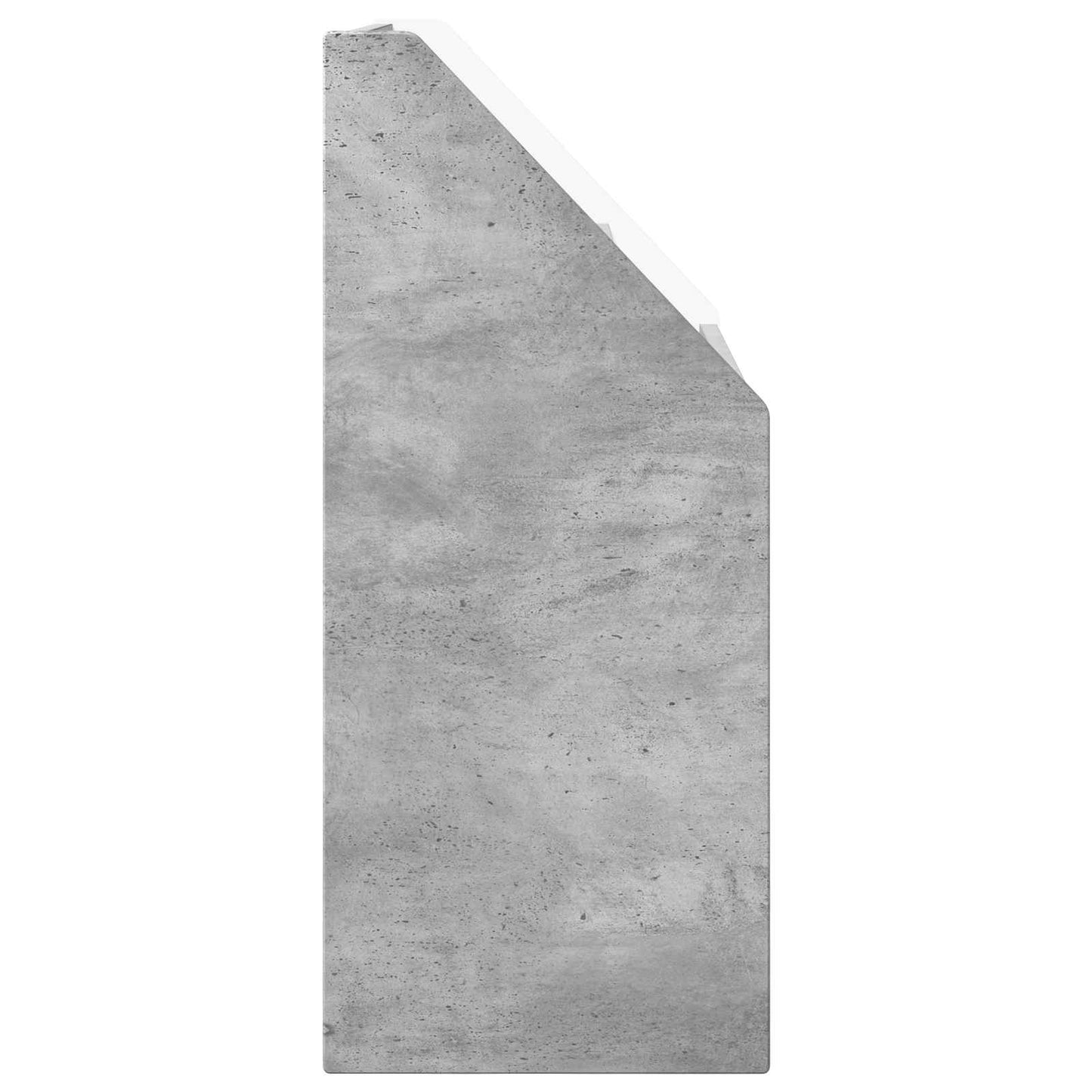 Barnbokhylla Betonggrå 72,5 x 29,5 x 69 cm