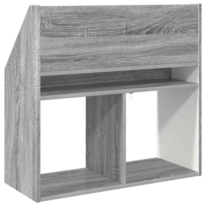 Barnbokhylla Sonoma Grå 72,5 x 29,5 x 69 cm
