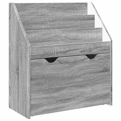 Bokhylla Sonoma Grå Barnbokhylla 60 x 29,5 x 69 cm