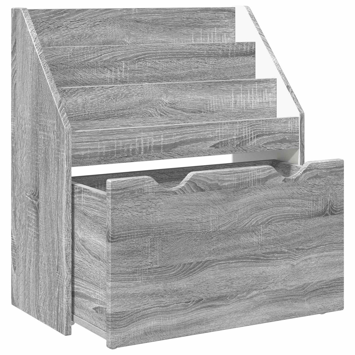 Bokhylla Sonoma Grå Barnbokhylla 60 x 29,5 x 69 cm