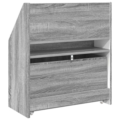 Bokhylla Sonoma Grå Barnbokhylla 60 x 29,5 x 69 cm