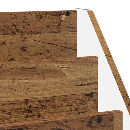 Bokhylla Åldrat Trä Barnbokhylla 60 x 29,5 x 69 cm