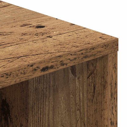 Sideboard med låda Gammalt trä 88,5 x 29 x 84,5 cm