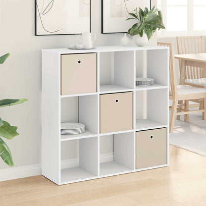Sideboard med låda Vit 102 x 31 x 99,5 cm