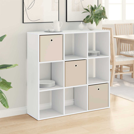 Sideboard med låda Vit 102 x 31 x 99,5 cm