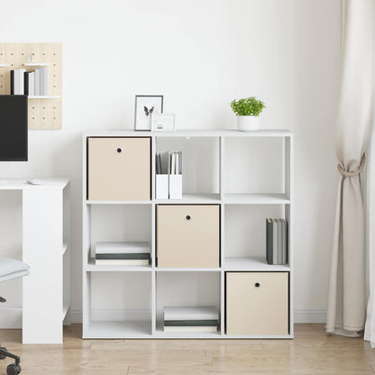 Sideboard med låda Vit 102 x 31 x 99,5 cm
