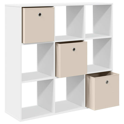 Sideboard med låda Vit 102 x 31 x 99,5 cm
