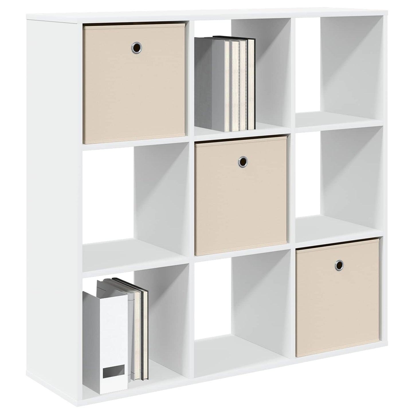 Sideboard med låda Vit 102 x 31 x 99,5 cm