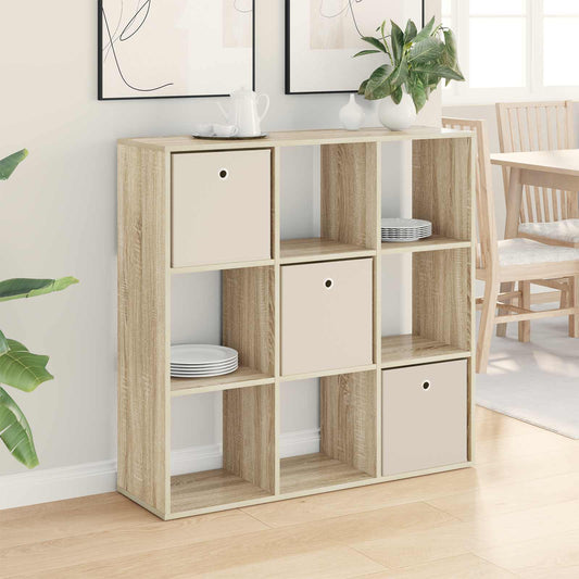 Sideboard med låda Sonoma-ek 102 x 31 x 99,5 cm