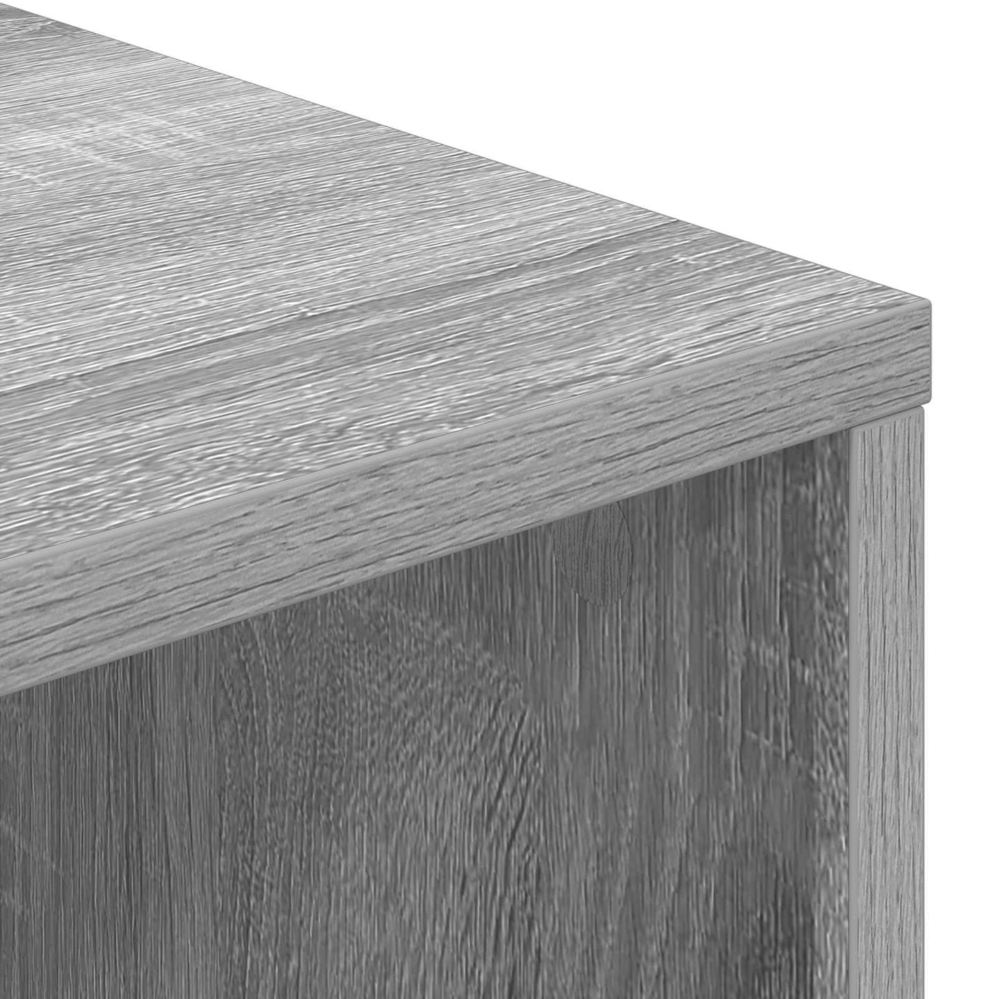 Sideboard med låda Grå Sonoma 102 x 31 x 99,5 cm