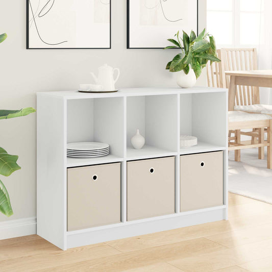 Sideboard med låda Vit 102 x 32 x 73,5 cm