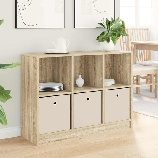 Sideboard med låda Sonoma-ek 102 x 32 x 73,5 cm