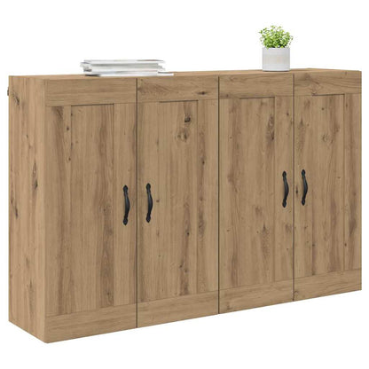 Väggmonterat skåp 2 pcs Artisan Ek 69,5 x 34 x 90 cm
