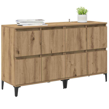 Skåp 2 pcs Artisan Ek 60 x 35 x 70 cm Konstruerat trä