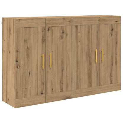 Väggmonterat skåp 2 pcs Artisan Ek 69,5 x 34 x 90 cm
