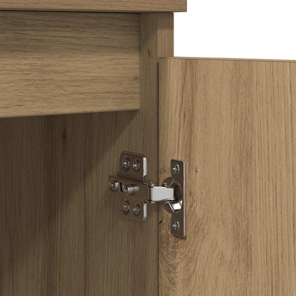Skåp 3 pcs Artisan Ek 60 x 35 x 70 cm Konstruerat trä