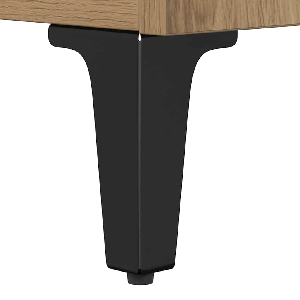 Skåp 3 pcs Artisan Ek 60 x 35 x 70 cm Konstruerat trä