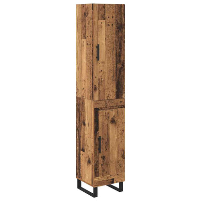 Skåp Gammalt trä 34,5 x 34 x 180 cm Konstruerat trä