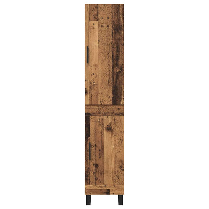Skåp Gammalt trä 34,5 x 34 x 180 cm Konstruerat trä