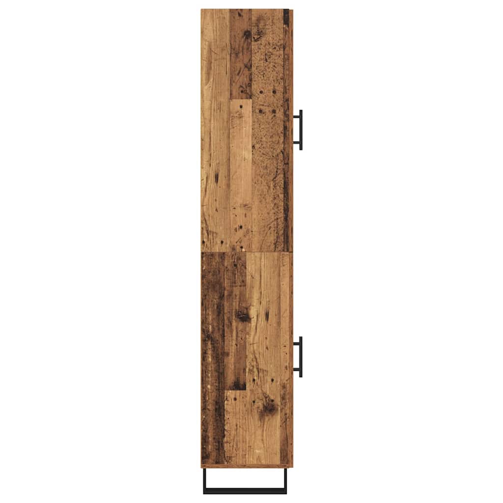 Skåp Gammalt trä 34,5 x 34 x 180 cm Konstruerat trä