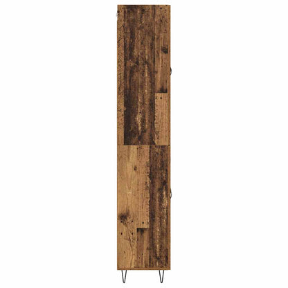 Skåp Gammalt trä 69,5 x 34 x 180 cm Konstruerat trä