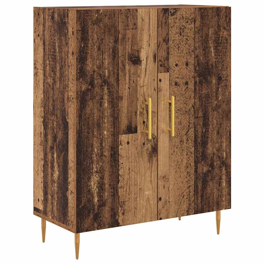 Skåp Gammalt trä 69,5 x 34 x 180 cm Konstruerat trä