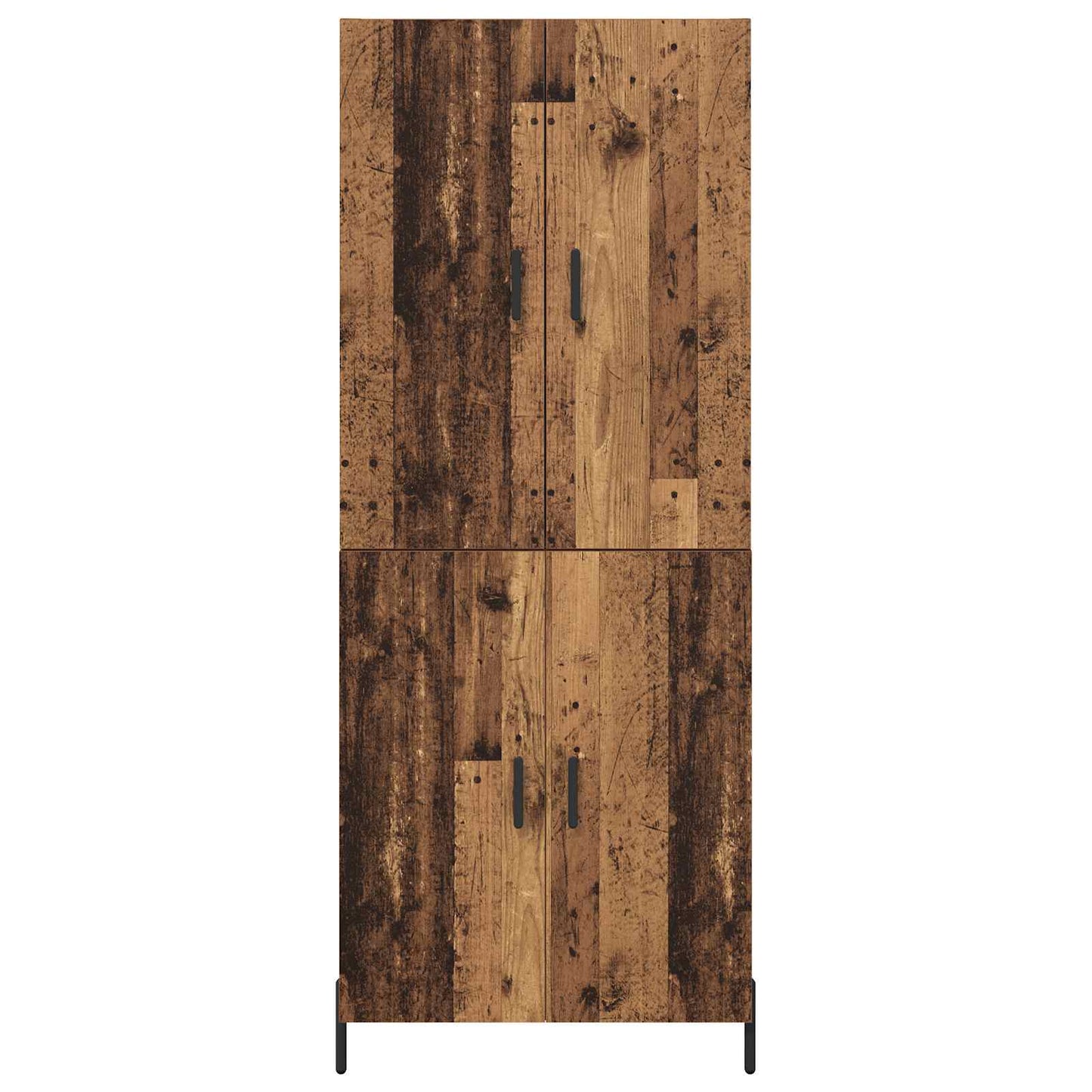Skåp Åldrat Trä 69,5 x 34 x 180 cm
