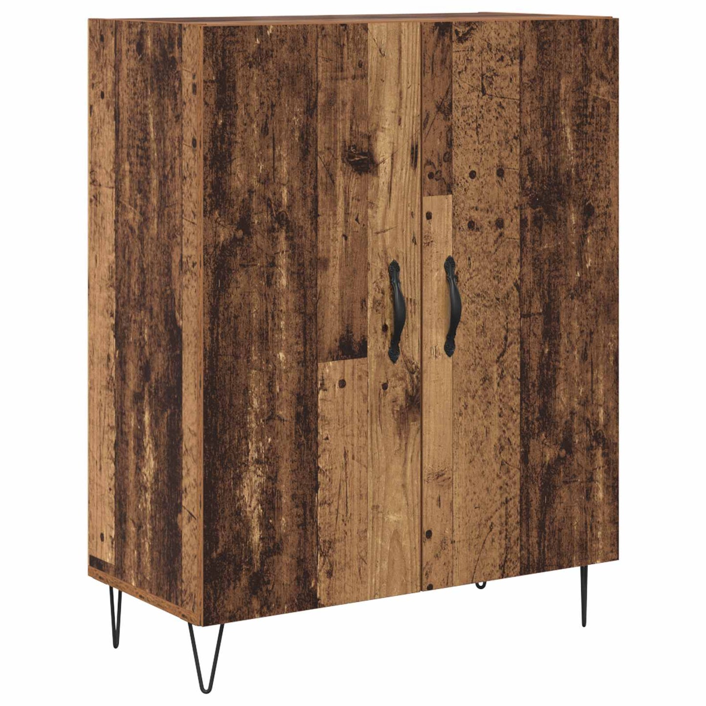 Skåp Gammalt trä 69,5 x 34 x 180 cm Konstruerat trä