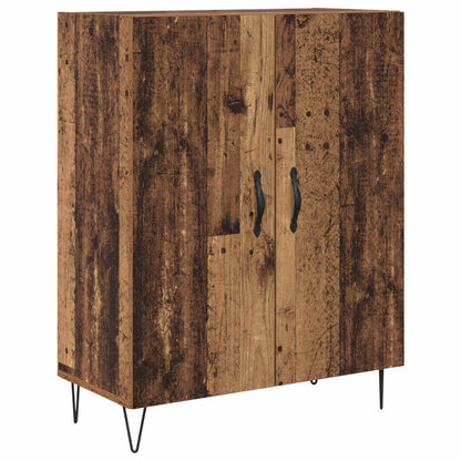 Skåp Gammalt trä 69,5 x 34 x 180 cm Konstruerat trä