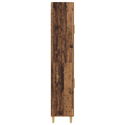 Skåp Åldrat Trä 69,5 x 34 x 180 cm
