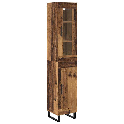 Skåp Gammalt trä 34,5 x 34 x 180 cm Konstruerat trä