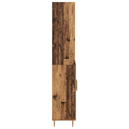 Skåp Gammalt trä 69,5 x 34 x 180 cm Konstruerat trä