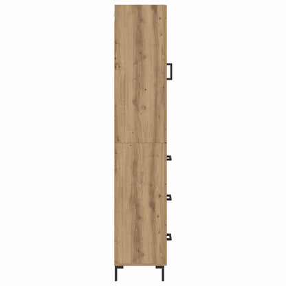 Skåp Artisan Ek med låda 34,5 x 34 x 180 cm